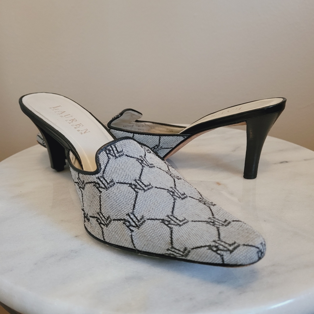 Lauren Ralph Lauren Monogram Heels - Picture 4 of 9